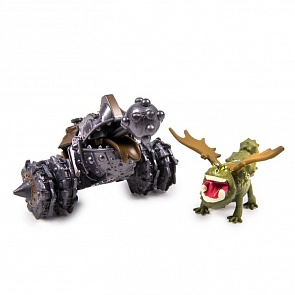 Игровой набор для битв Громмель и Пушка Gronckle Vs. Cronckle cannan из серии «Как приручить дракона 2» (Spin Master, 20062480-66561)